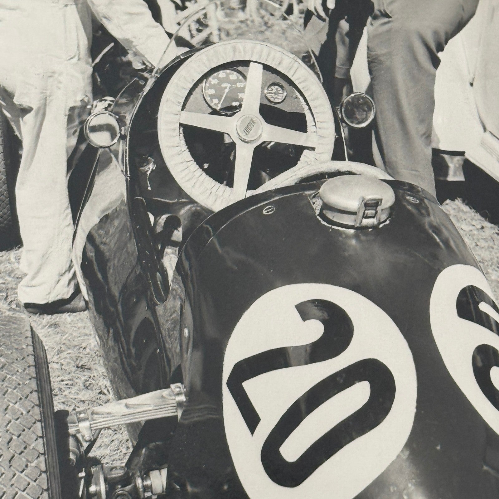 1953 Cooper T23 Bristol Bern Switzerland Swiss Racing Photo Photograph Print