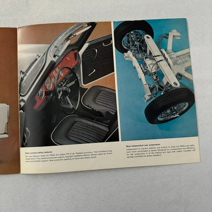 Triumph TR4A Sports Car Roadster Sales Brochure Catalog Advertising TR4 A