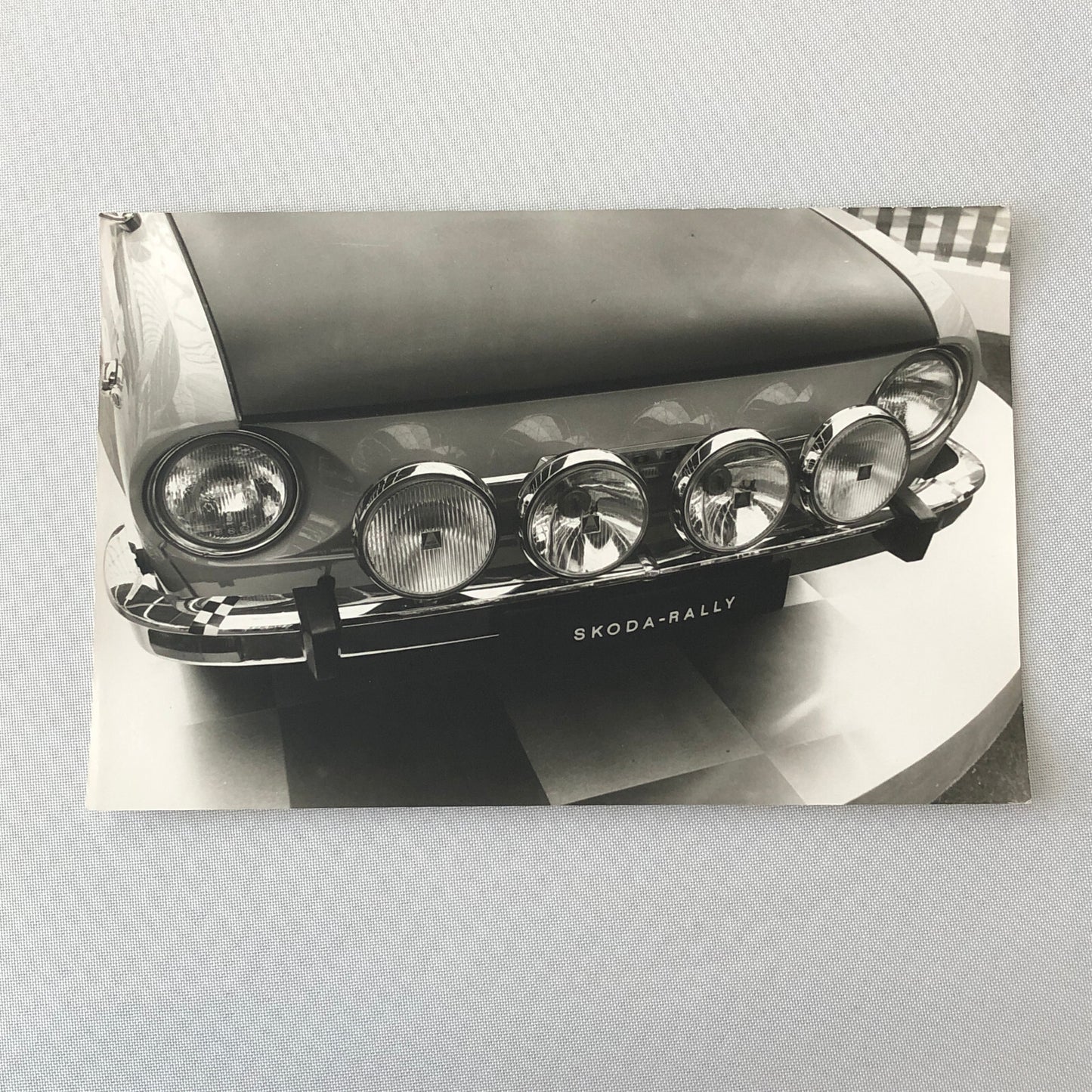 1971 Skoda Rally Rallye Racing Car Photo Photograph Print Studio Worner 
