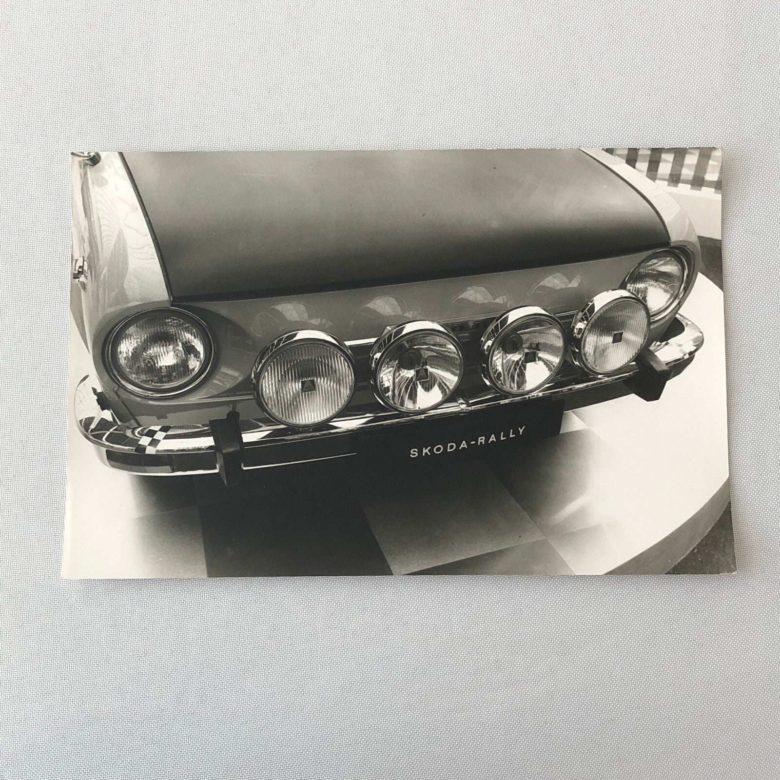 1971 Skoda Rally Rallye Racing Car Photo Photograph Print Studio Worner 
