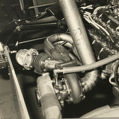 Vintage Honda Racing Car Engine Motor Photo Photograph 1982 Honda Spirit V6