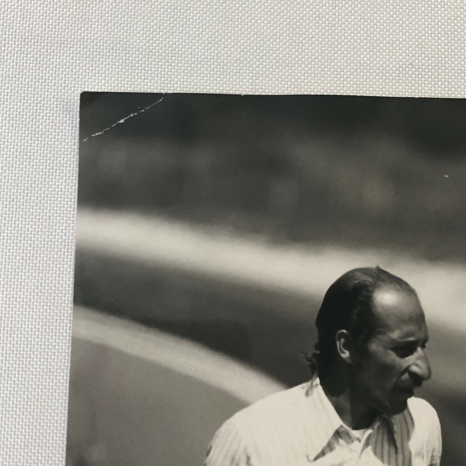 Juan Manuel Fangio Racing Driver DPPI Press Photo Photograph 1975 Dijon 