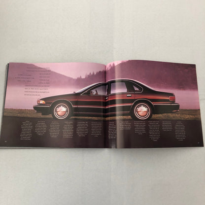 1995 Chevrolet Sales Brochure Catalog Camaro Lumina Beretta Caprice Impala SS