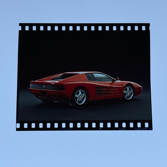 Ferrari 512TR 512 TR Film Photo Image Testarossa