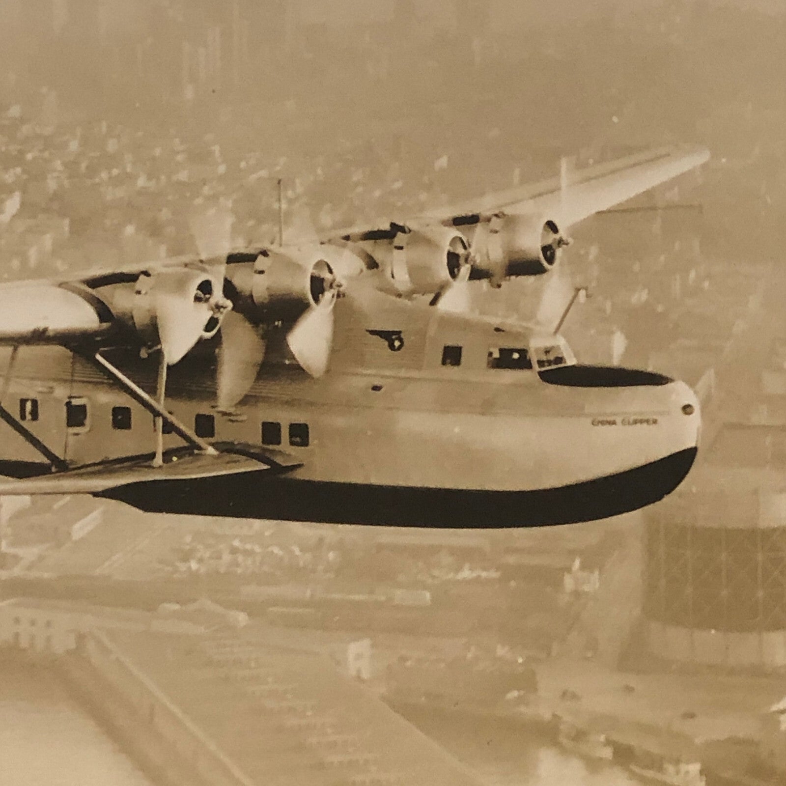 Pan American Airways PanAm Aircraft Plane Airplane Photo Photograph Vintage