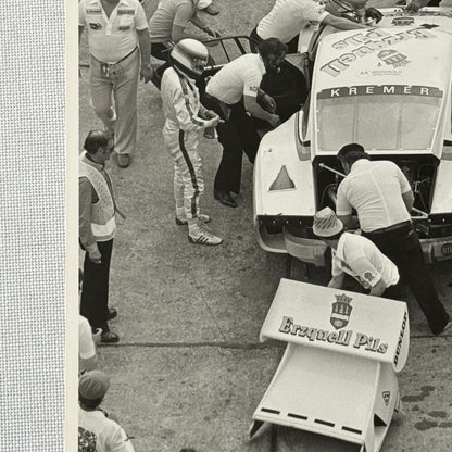Kremer Racing Porsche 935 1000 KM Nurburgring 1979 Racing Photo Photograph