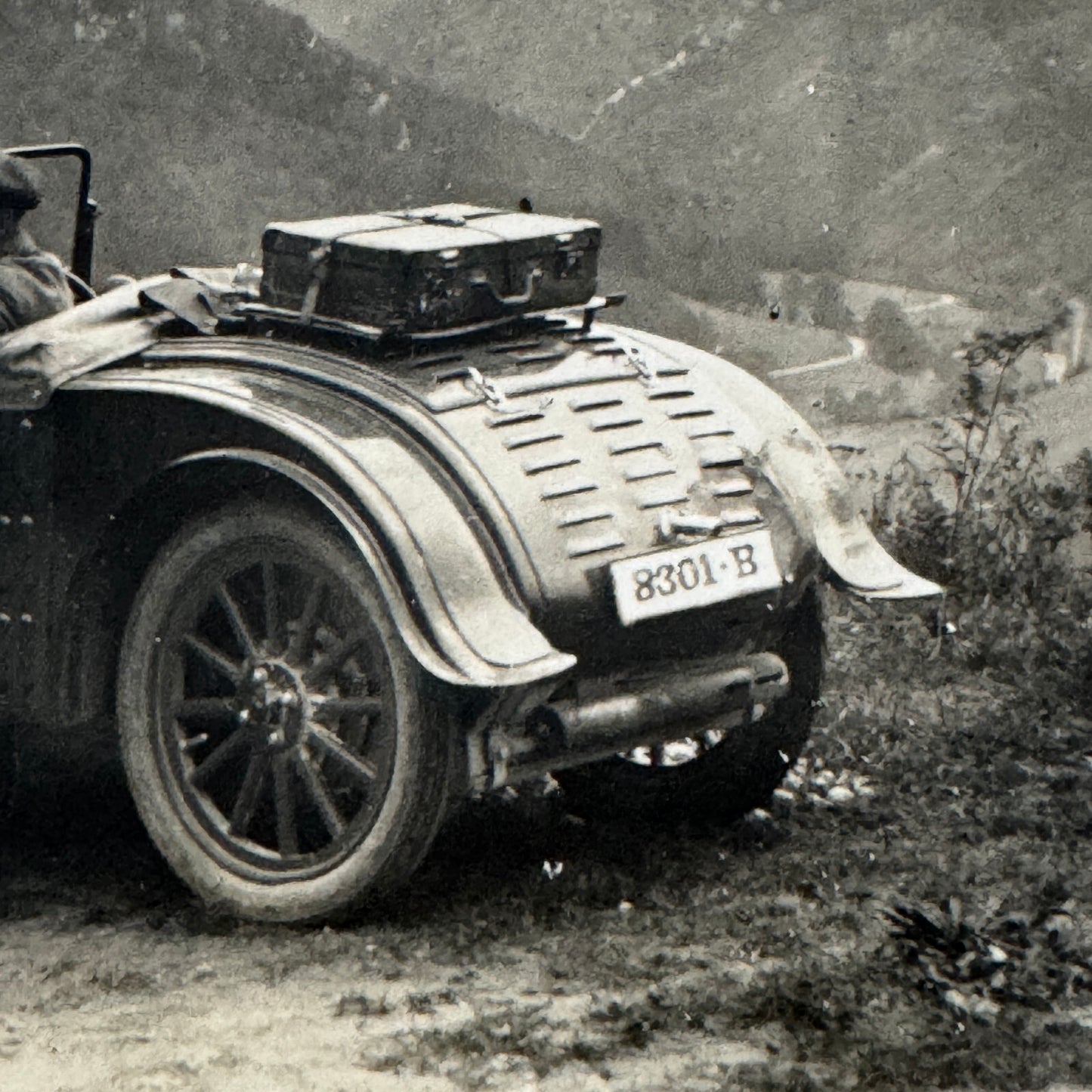 Vintage Car Automobile Real Photo Postcard Post Card RPPC