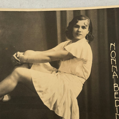 Vintage Circus Juggling Acrobat Act Nonna Bedini Tafani Photo Photograph