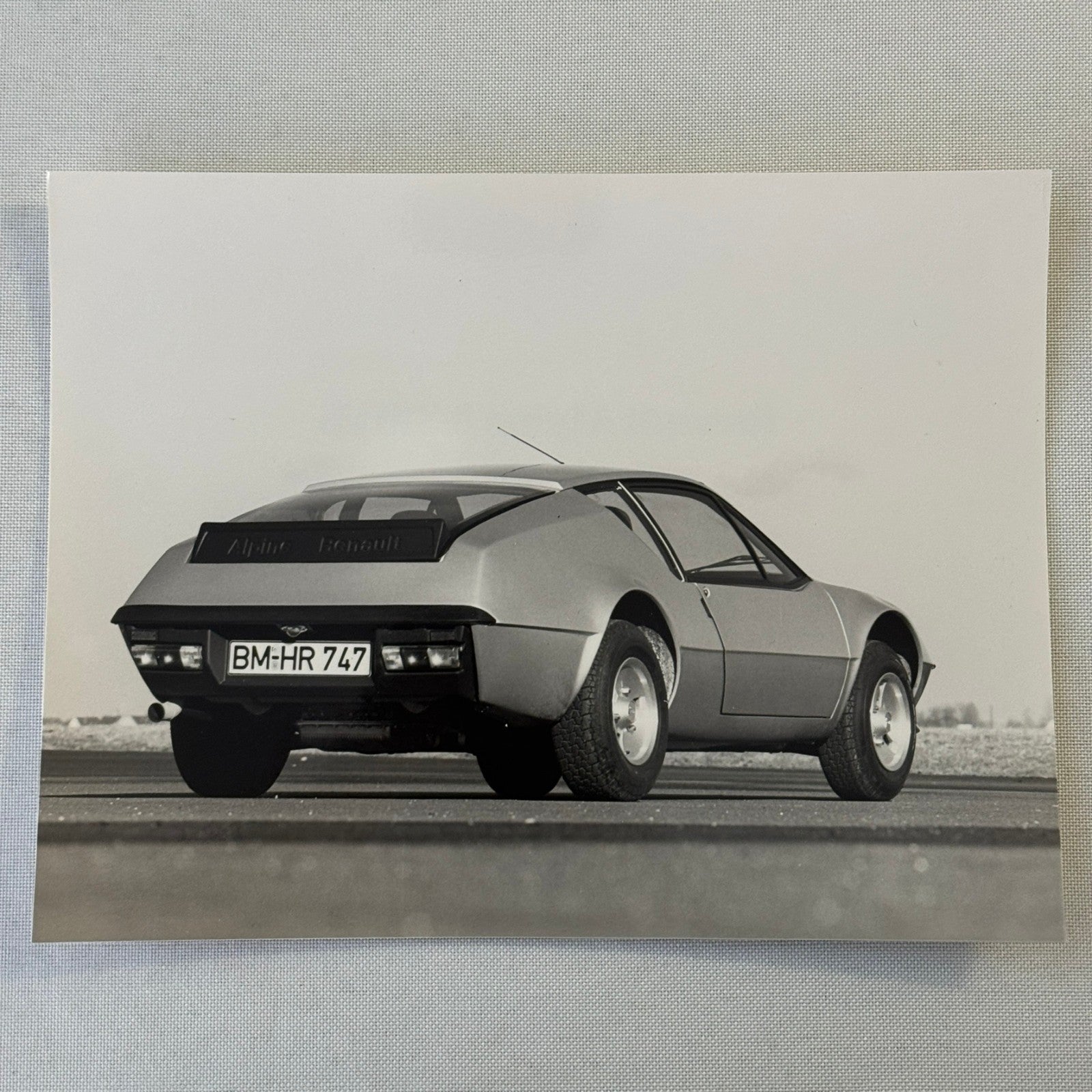 1980 Renault Alpine A310 Car Press Kit Brochure Photos Vintage GERMAN TEXT