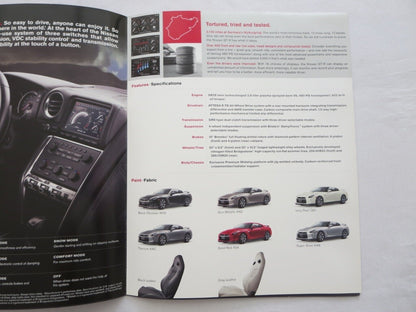2009 Nissan GT-R Poster Sales Brochure Catalog Advertising Supercar