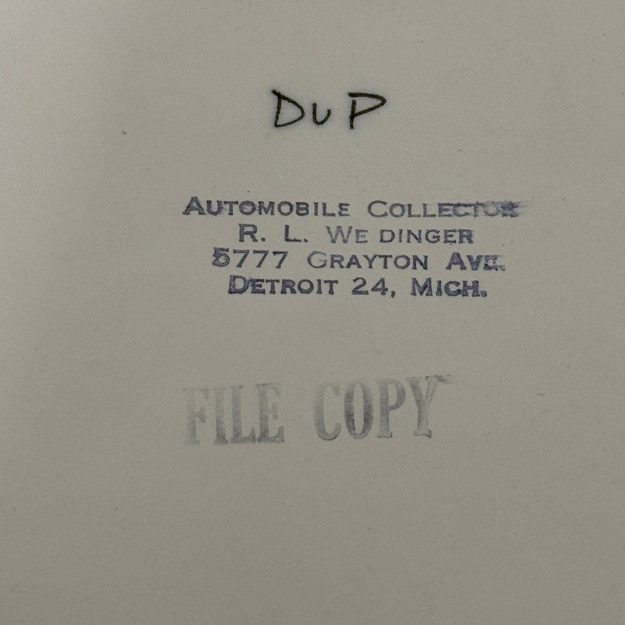 1933 DeSoto Car Photo Photograph Modern Print