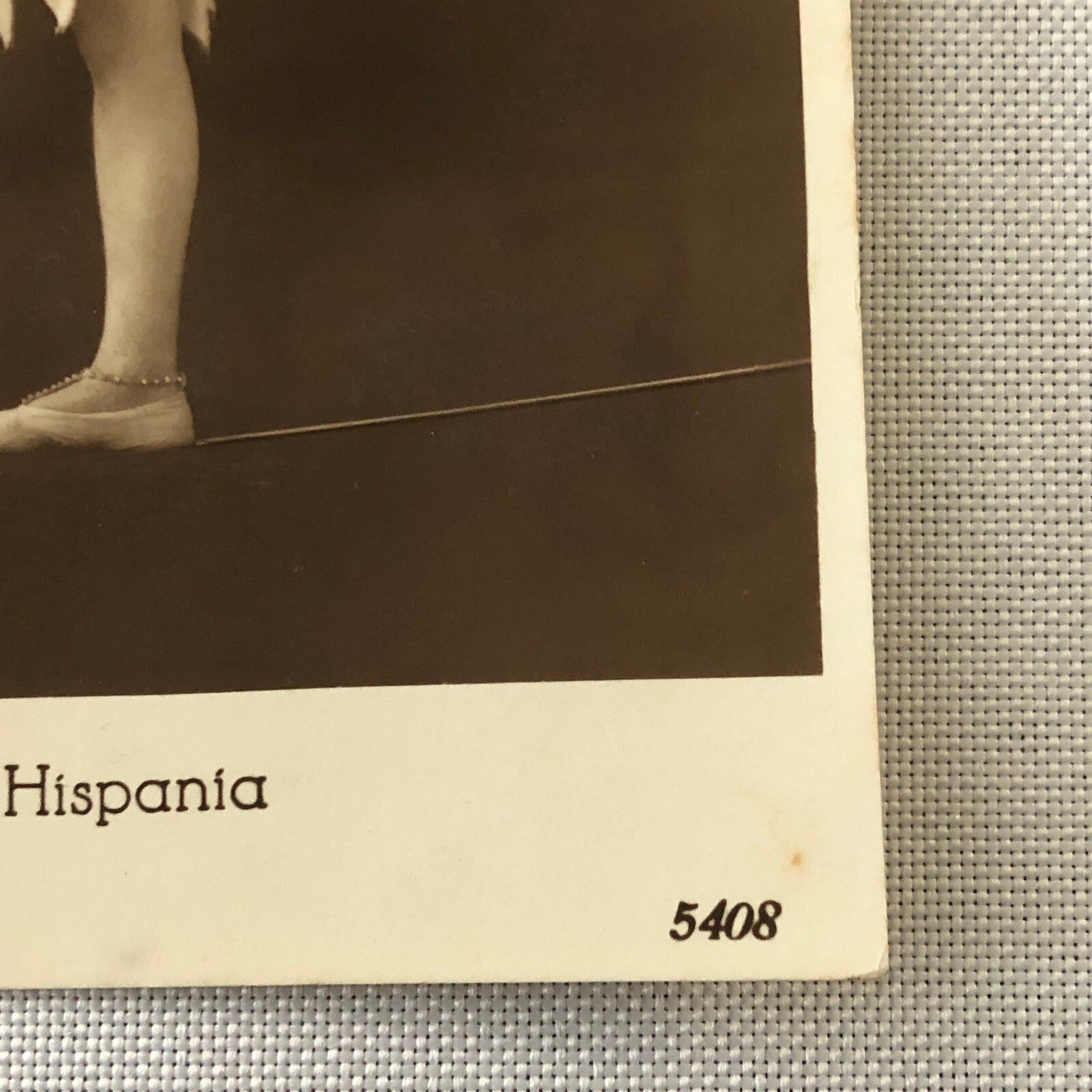 Circus Performer Real Photo Postcard Post Card RPPC Gerty Hispania Dancer ?