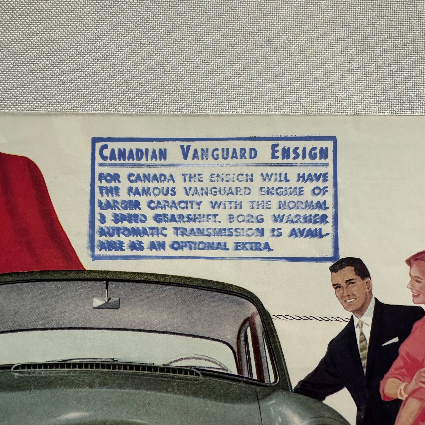 Standard Ensign Car Sales Brochure Catalog Vintage Advertising
