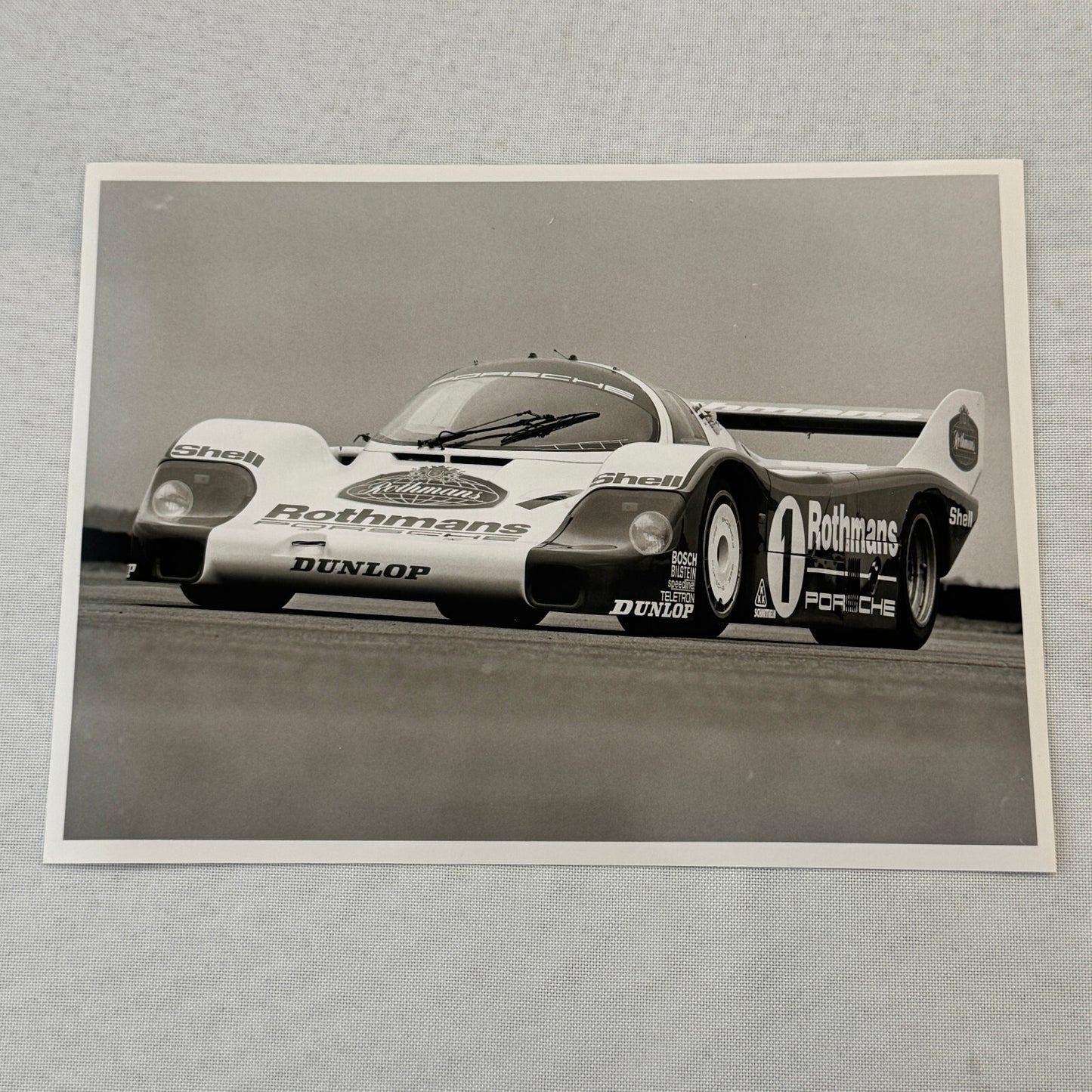 Porsche Rothmans Racing Car Photo Photograph Print 962 Groupe C