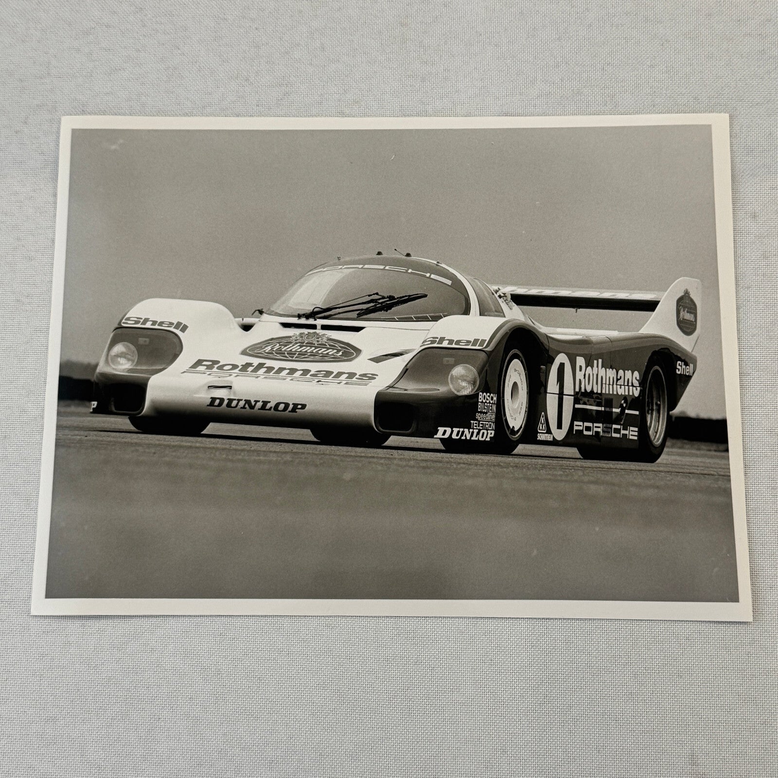 Porsche Rothmans Racing Car Photo Photograph Print 962 Groupe C