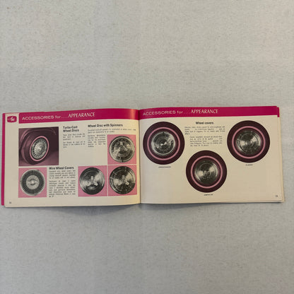 1966 American Motors Accessories Sales Brochure Catalog Advertising Wheels Radio