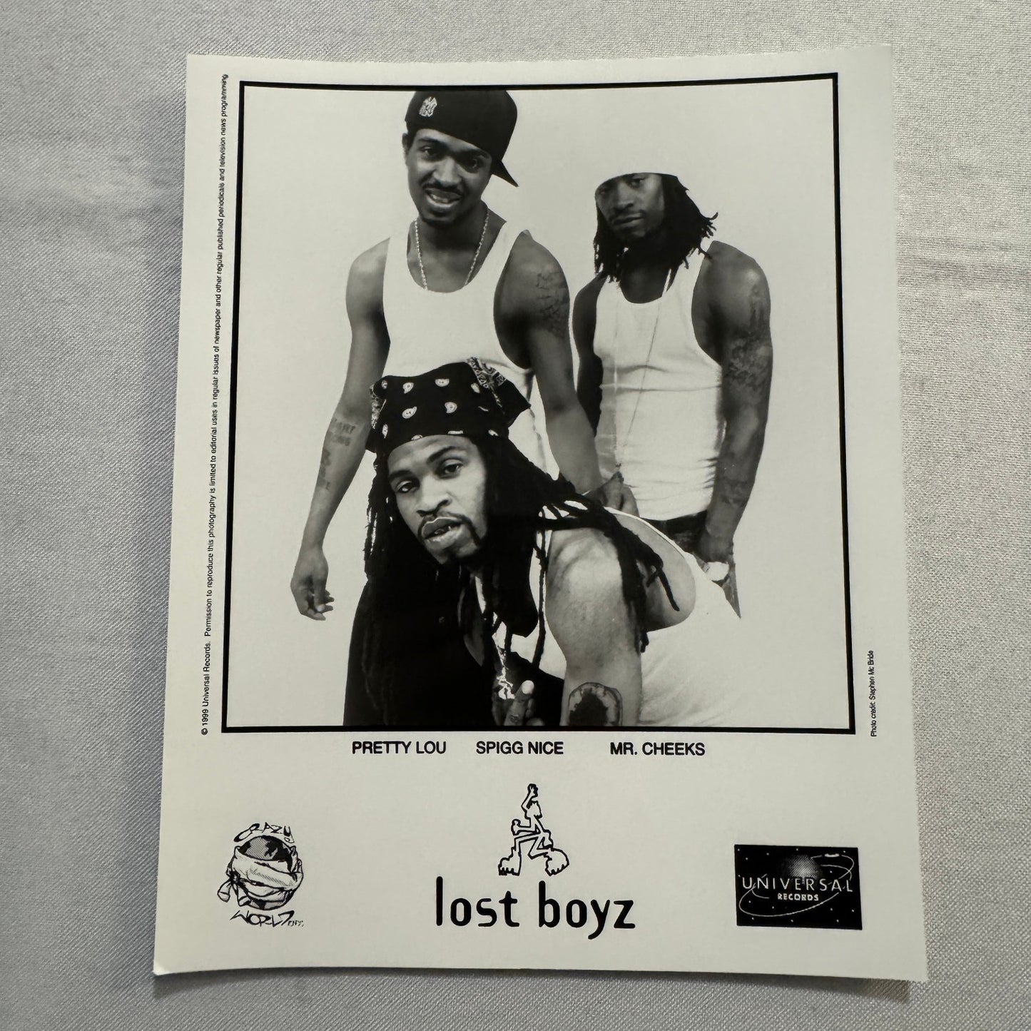 Lost Boyz Music Publicity Press Photo Photograph Rap Hip Hop 1999