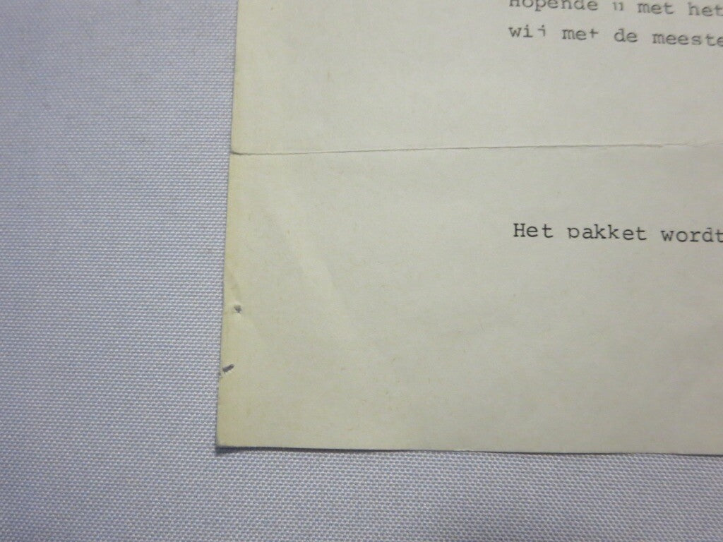 1982 RAC Regionale Automobielsport Club Oost Car Rally Racing Letter Letterhead