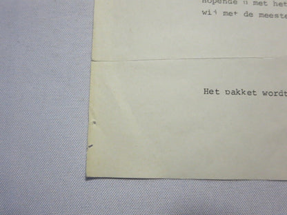 1982 RAC Regionale Automobielsport Club Oost Car Rally Racing Letter Letterhead