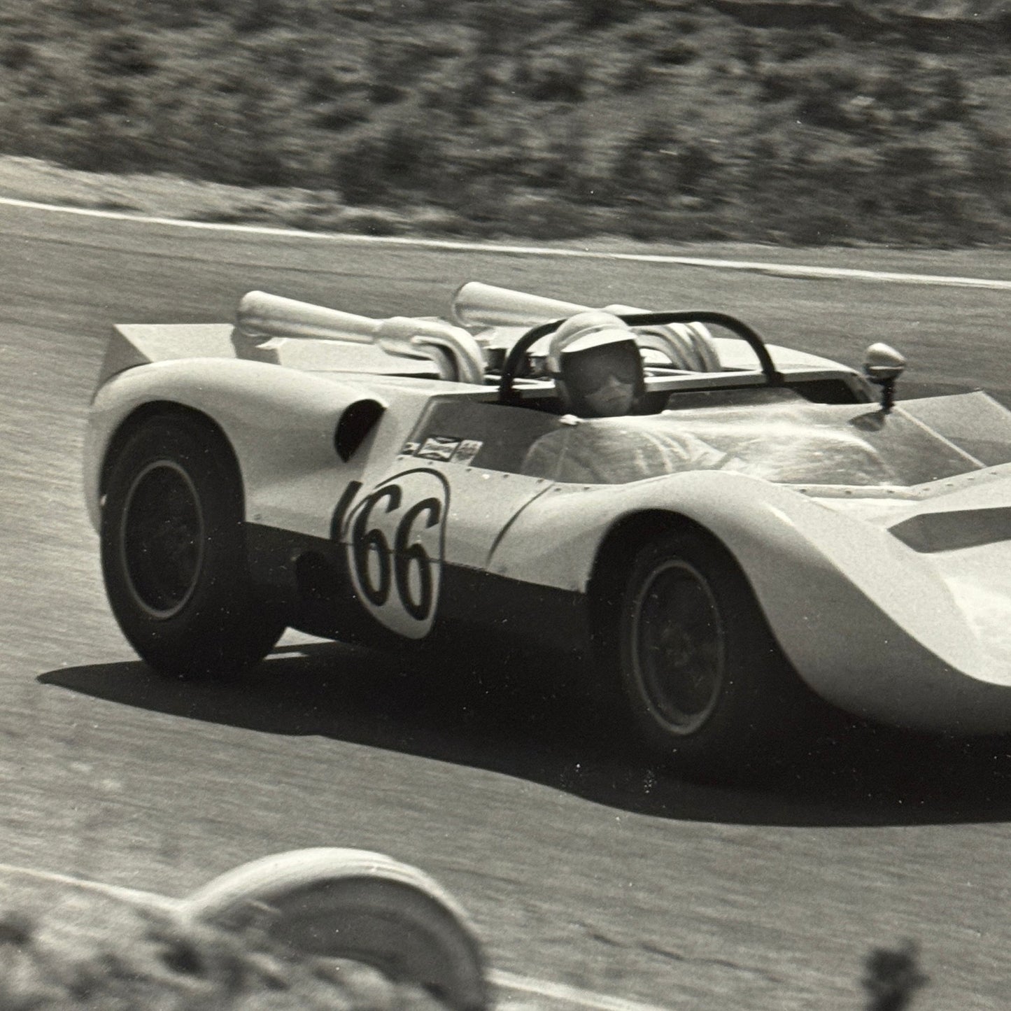 Vintage Can Am Racing Photo Photograph Chaparral Car Jim Hall MODERN PRINT