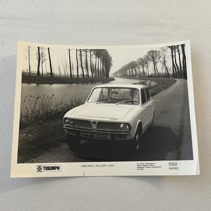 Triumph Toledo 1500 Car Factory Press Photo Photograph Print 1971
