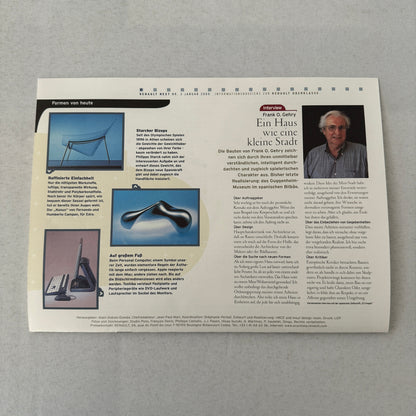 2000 Renault Next Factory Brochure Magazine German Text Concept Cars