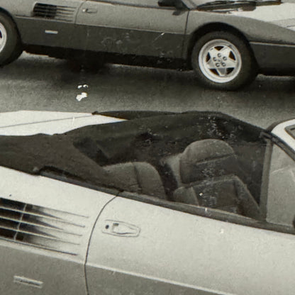 Ferrari Mondial Coupe and Convertible Car Factory Press Photo Photograph Print