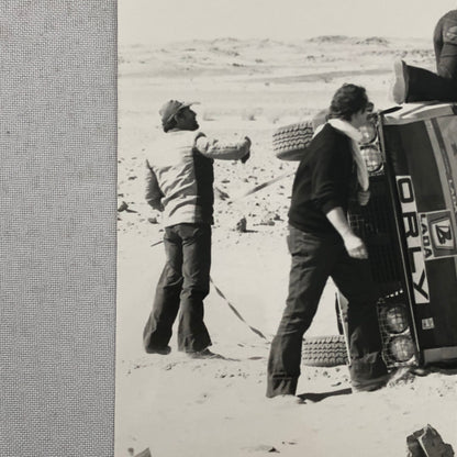 1980 Transafrica Rally Rallye Photo Photograph DPPI Truck Crash Wreck Africa