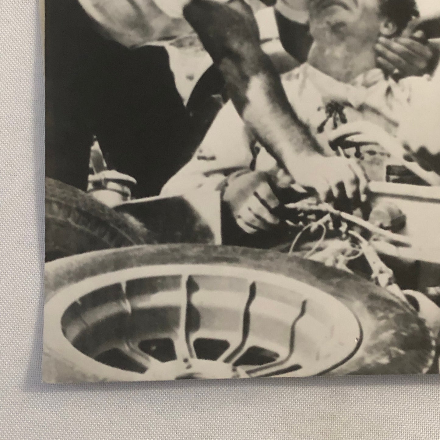 Vintage 1963 Innes Ireland Racing Driver Associated Press Photo Photograph 