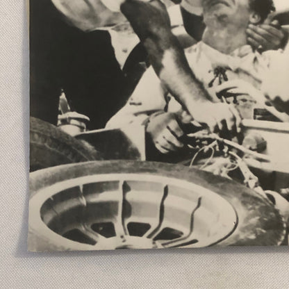 Vintage 1963 Innes Ireland Racing Driver Associated Press Photo Photograph 