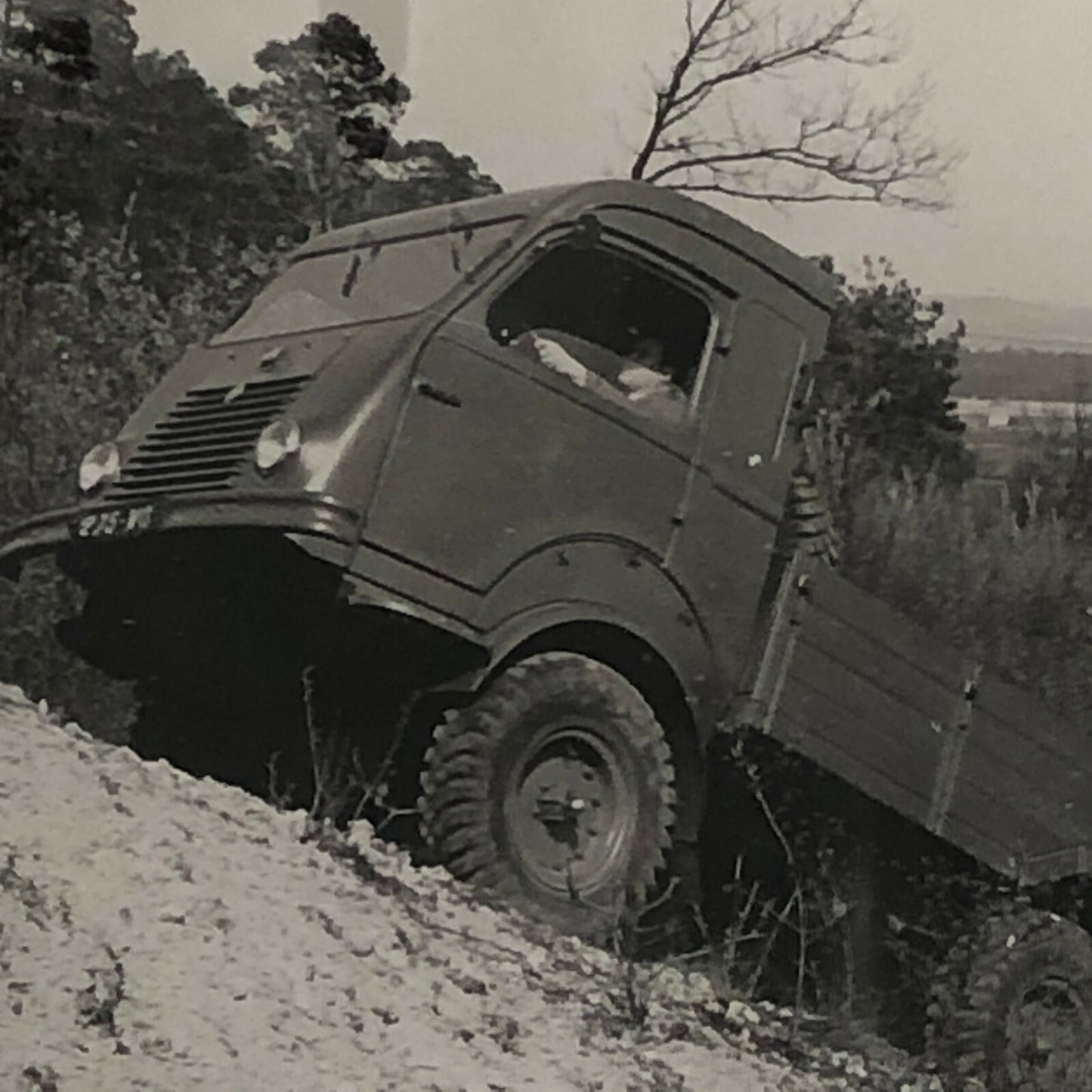 Vintage Renault 750 kg 4x4 Truck Press Photo Photograph Print