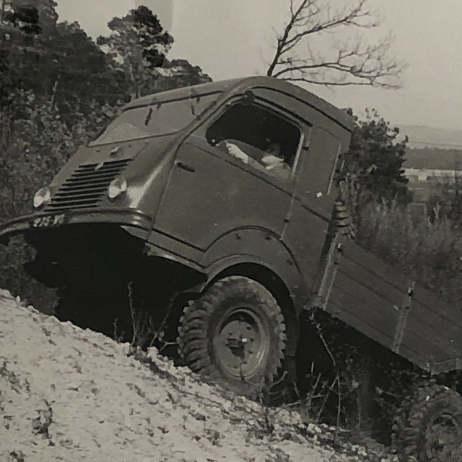 Vintage Renault 750 kg 4x4 Truck Press Photo Photograph Print