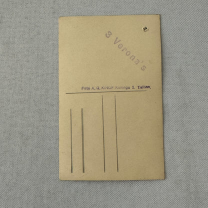 Vintage Circus Rollerskating Roller Skate Act Real Photo Postcard Post Card RPPC