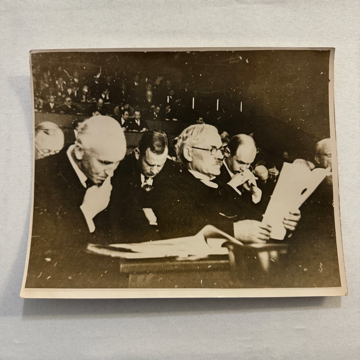 League of Nations Sino Japanese Conflict Press Photo Photograph 1932 Keystone