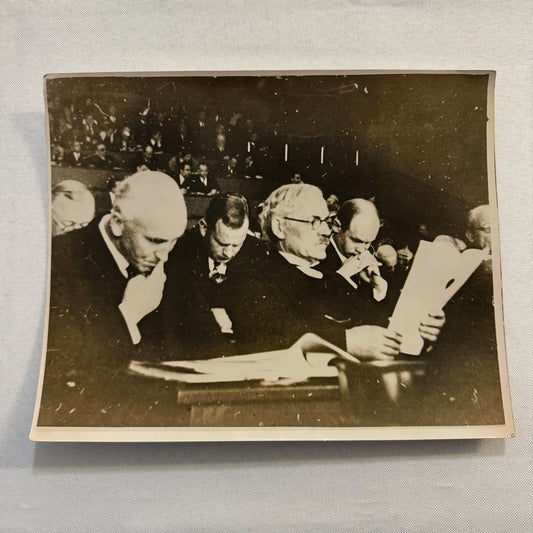 League of Nations Sino Japanese Conflict Press Photo Photograph 1932 Keystone