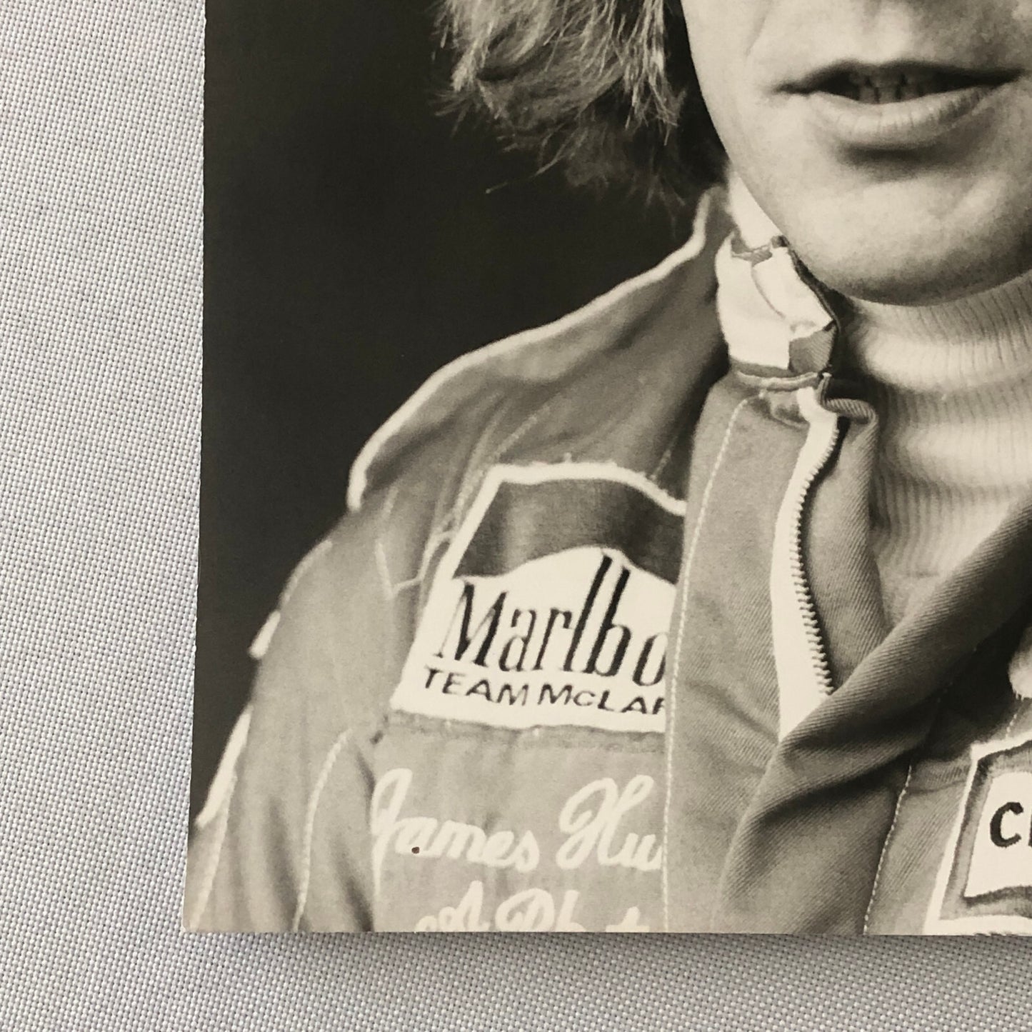 James Hunt Grand Prix Formula One F1 Racing Driver Portrait Photo Photograph