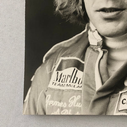 James Hunt Grand Prix Formula One F1 Racing Driver Portrait Photo Photograph