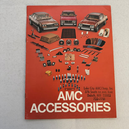 1982 AMC Car Accessories Sales Brochure American Motors