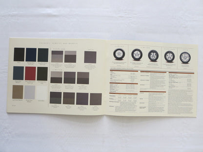 2006 Jeep Grand Cherokee Sales Brochure Laredo Limited Overland SRT8