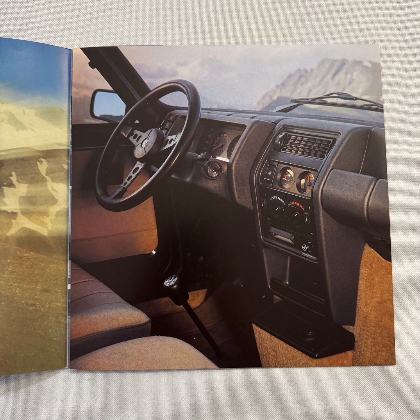 Renault 5 Alpine Turbo Car Sales Brochure Catalog Vintage Advertising DUTCH