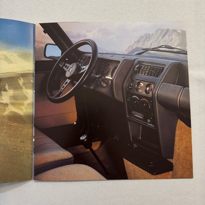 Renault 5 Alpine Turbo Car Sales Brochure Catalog Vintage Advertising DUTCH