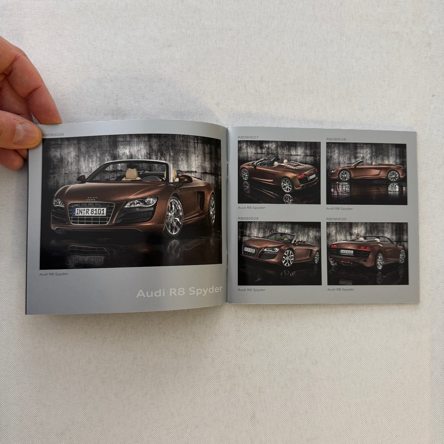 2009 Audi Factory Press Kit Photo CD Brochure Audi R8 Spyder S5 Sportback