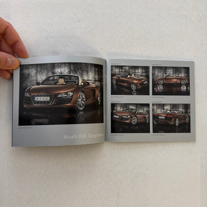 2009 Audi Factory Press Kit Photo CD Brochure Audi R8 Spyder S5 Sportback