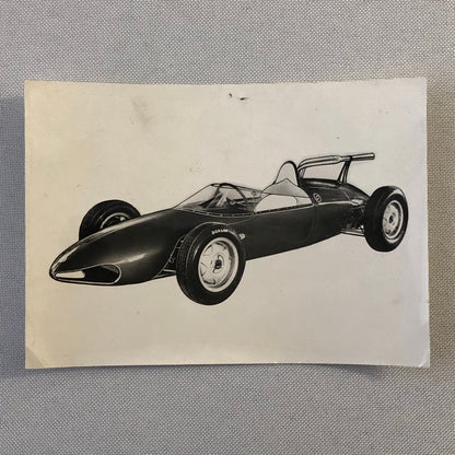 Vintage Stanguellini Racing Photo Photograph Print 1962