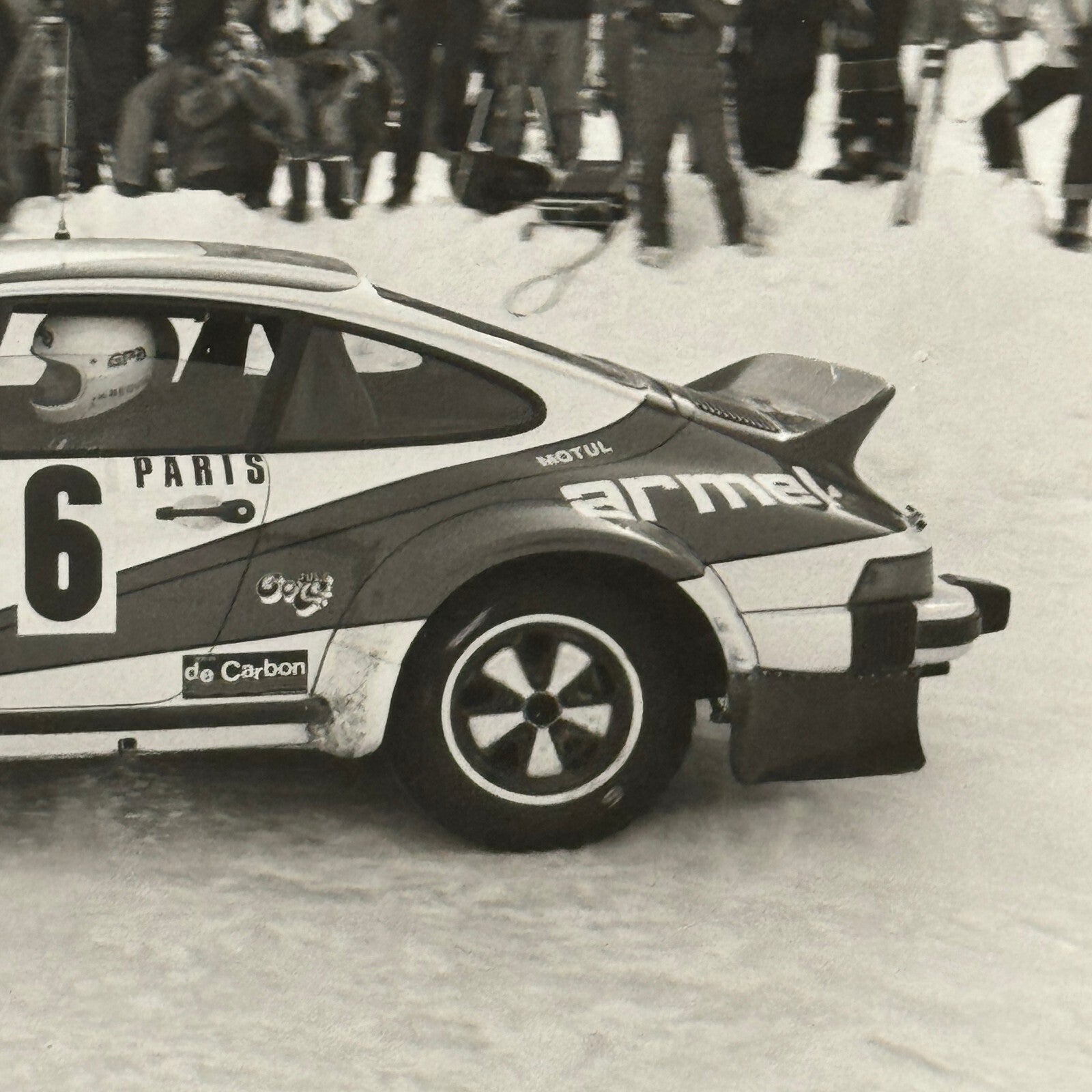 Porsche 911 Carrera 1980 Rallye Monte Carlo Press Photo Photograph DPPI Rally