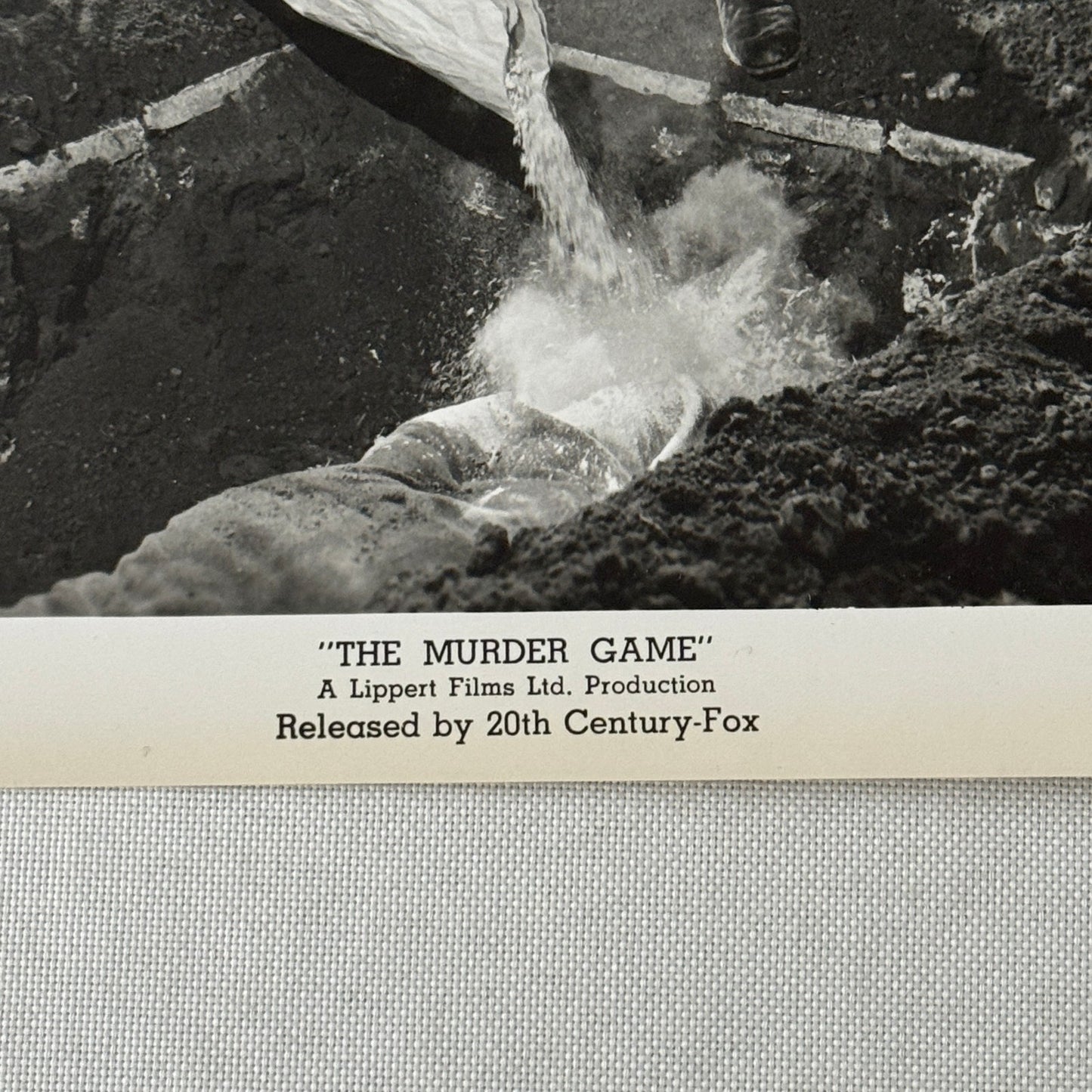 Vintage Movie Still Press Photo Photograph The Murder Game 20th Century Fox