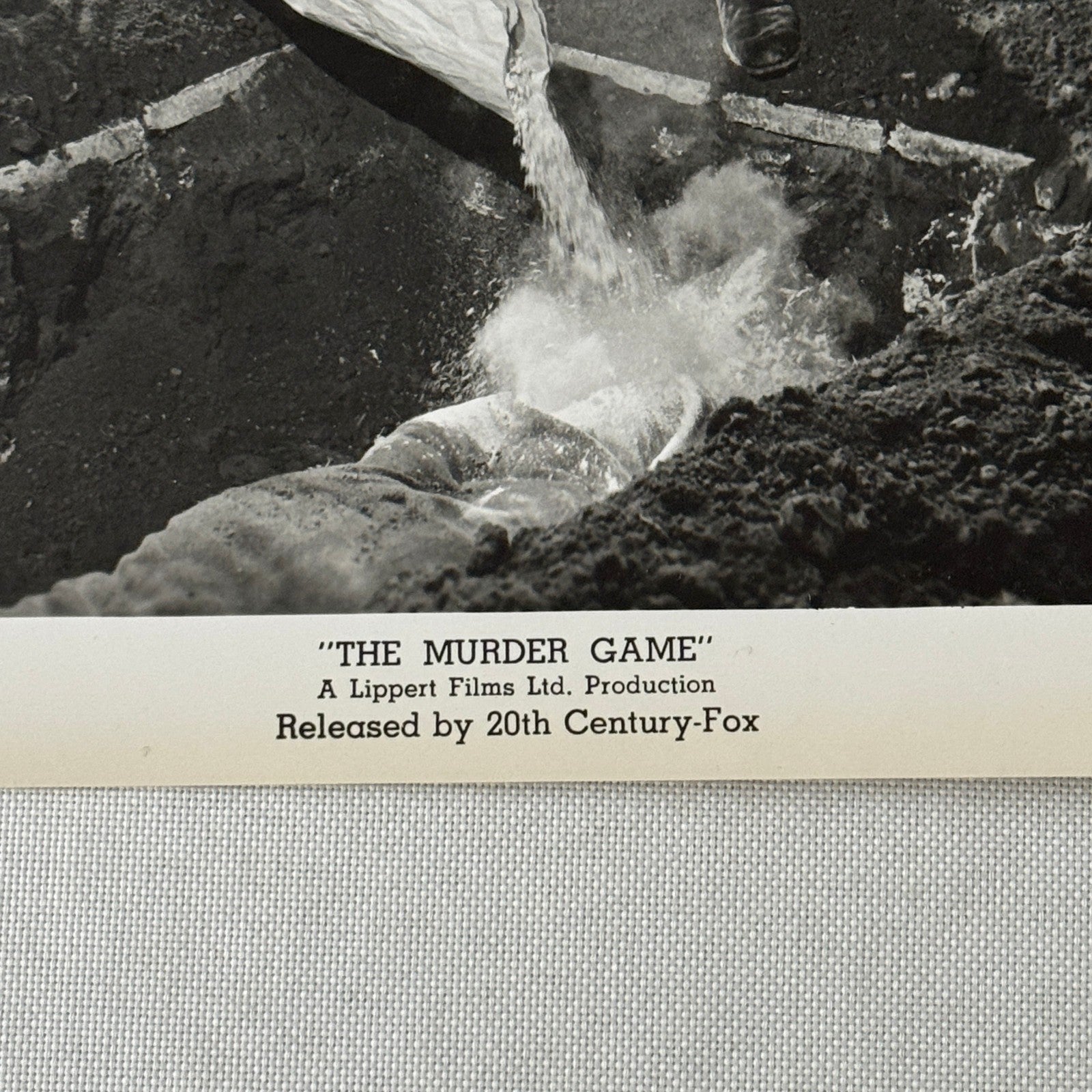 Vintage Movie Still Press Photo Photograph The Murder Game 20th Century Fox