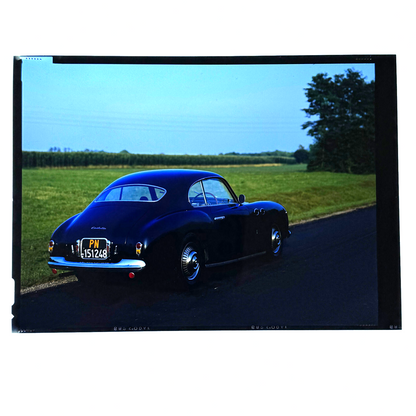 Cisitalia Coupe Car Automobile Transparency Photo Lot 2x