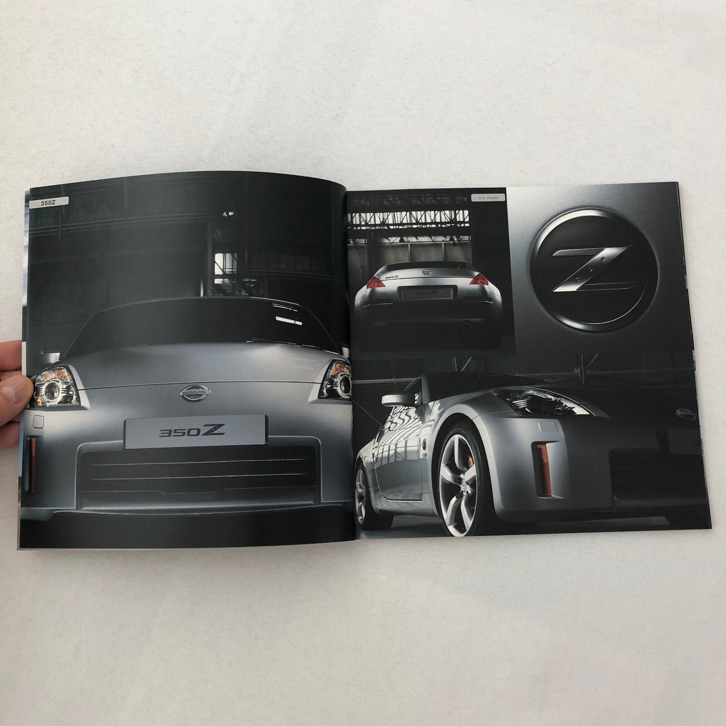 Nissan 350Z 350 Z Coupe and Roadster Car Sales Brochure Catalog GERMAN Text 2007