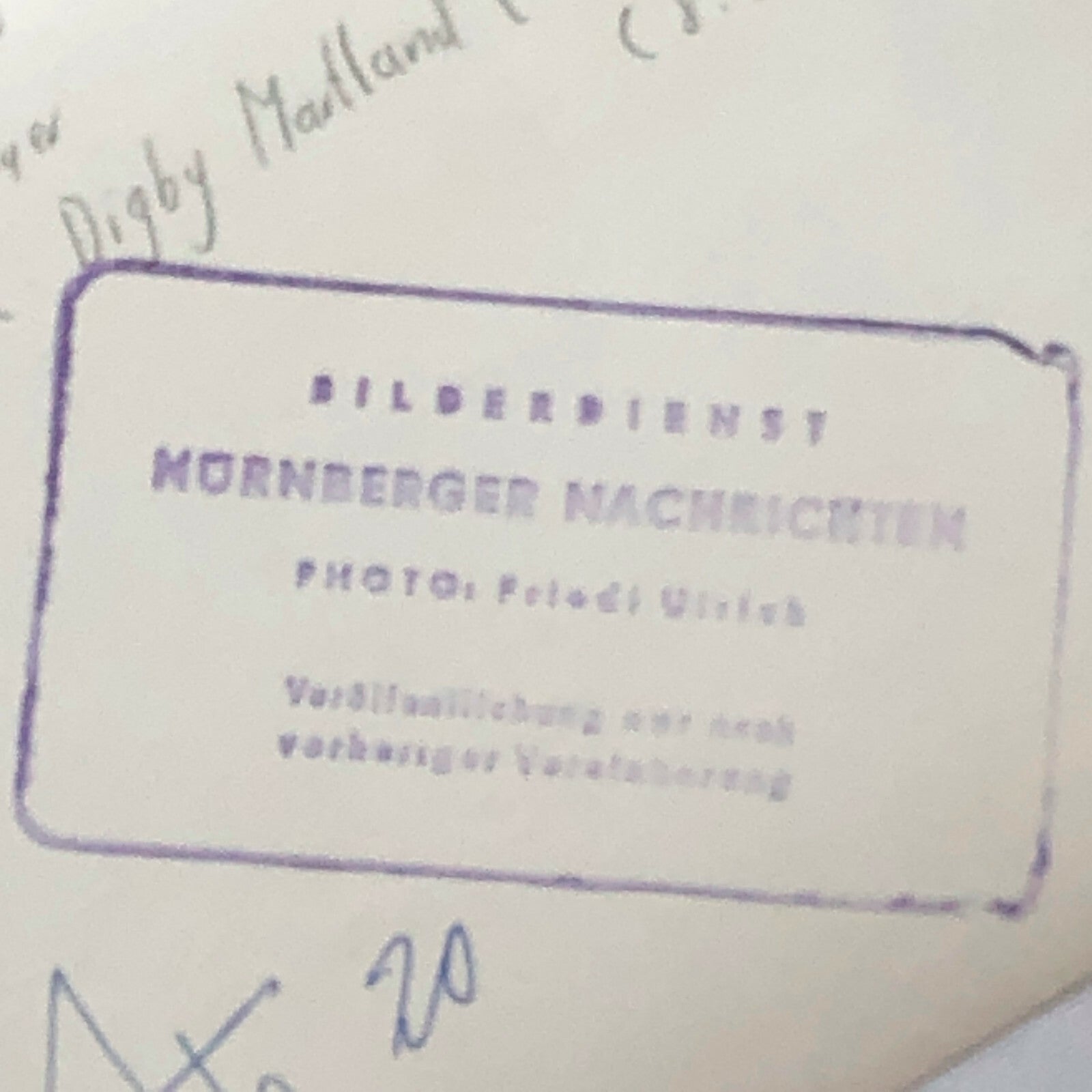 Vintage Chevron BMW Racing Car Photo Photograph Digby Martland Norisring Circuit